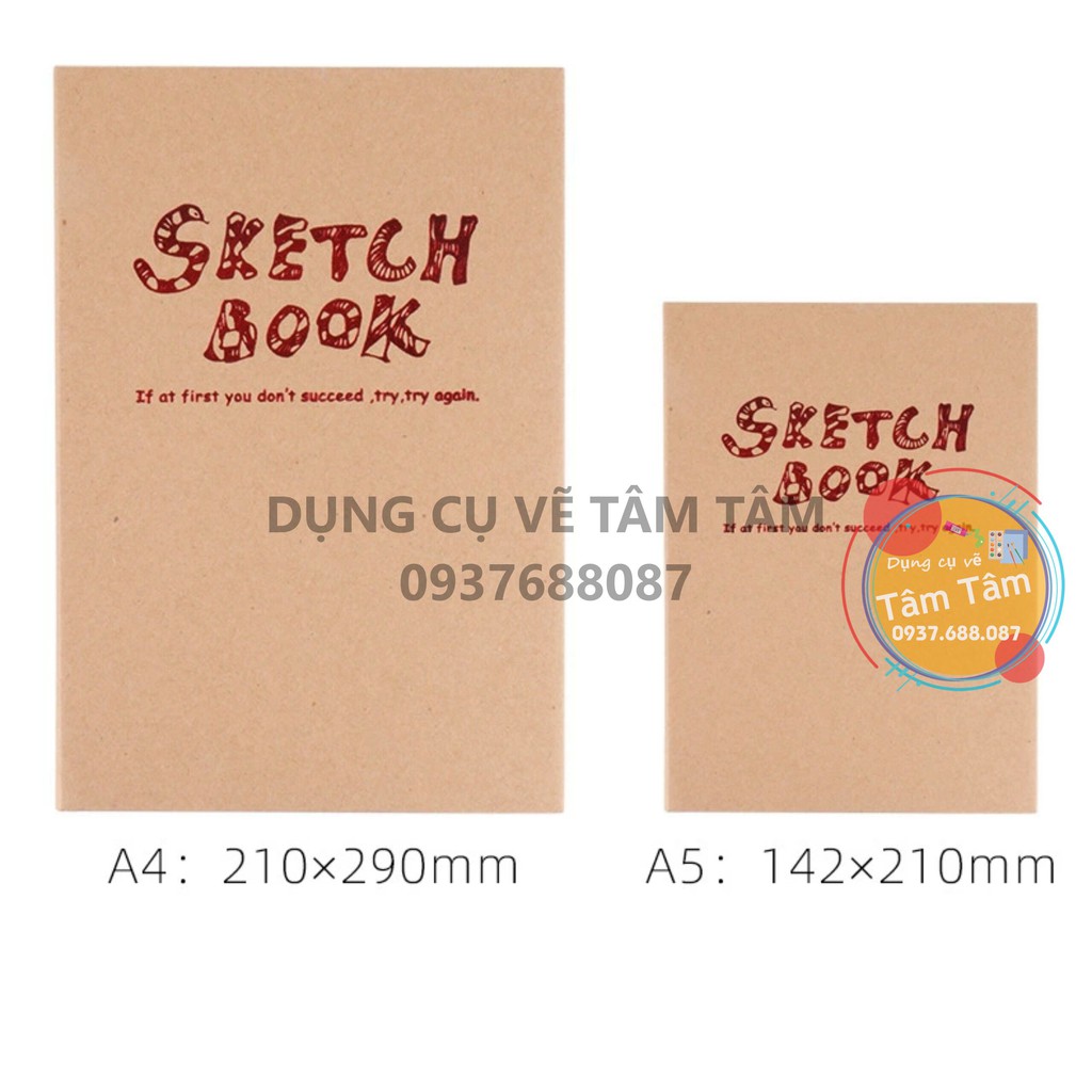 -Potentate-021402-Sổ A5-Sổ vẽ chì, sketch, Drawing book -Kích thước -