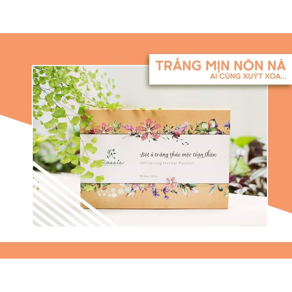 combo 2 hộp Bột ủ thảo dược trắng da toàn thân