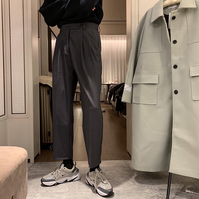 Quần Tây Nam Ống Đứng Phong Cách Công Sở Sang Trọng | BigBuy360 - bigbuy360.vn