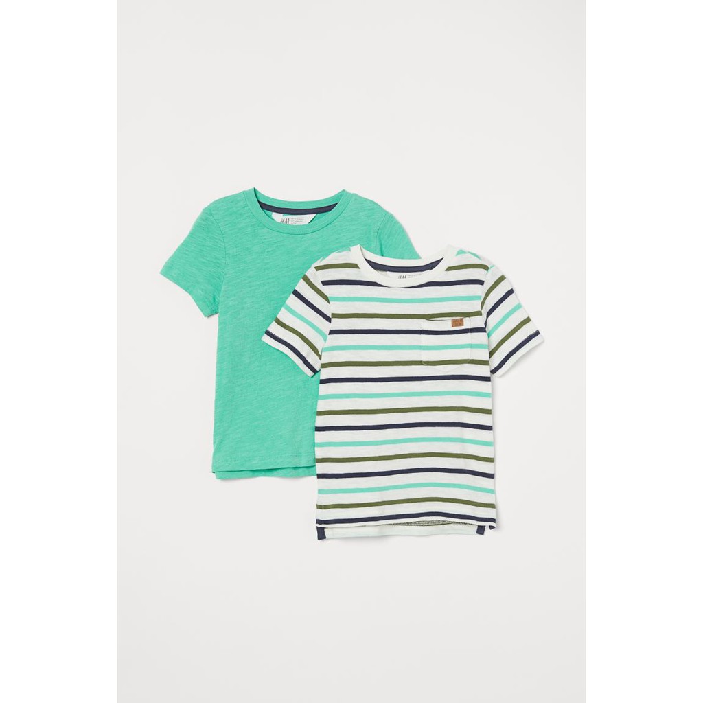 [ Hàng auth có sẵn ] Set 2 áo thun H&M uk săn sale (Size 2-4y)