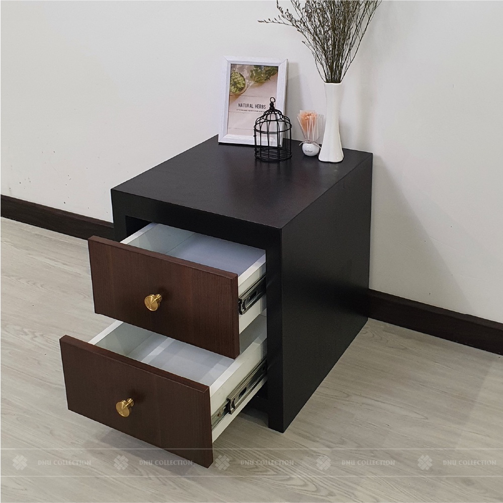 Tab đầu giường mimi gỗ mdf phủ melamine phong cách hiện đại indochine