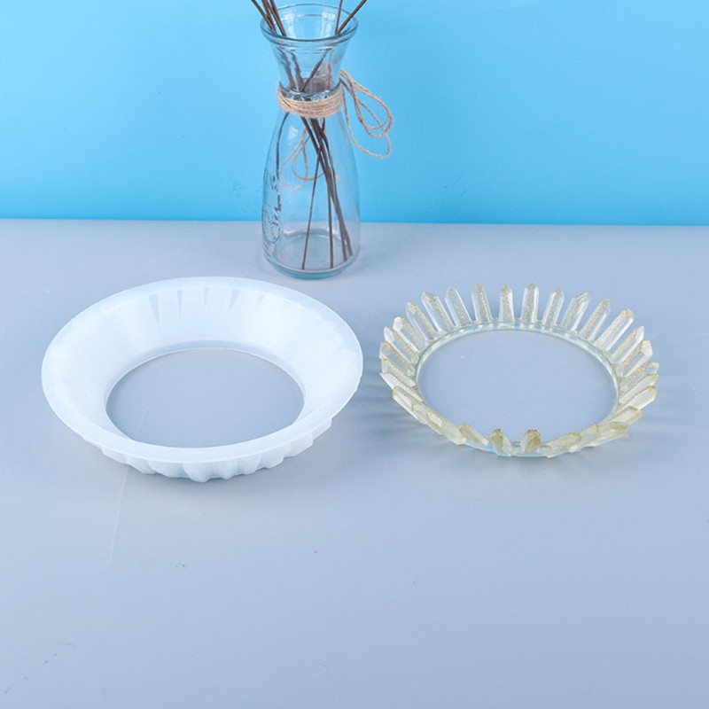 Khuôn Silicone Hình Vương Miện Phụ Kiện Làm Trang Sức Thủ Công