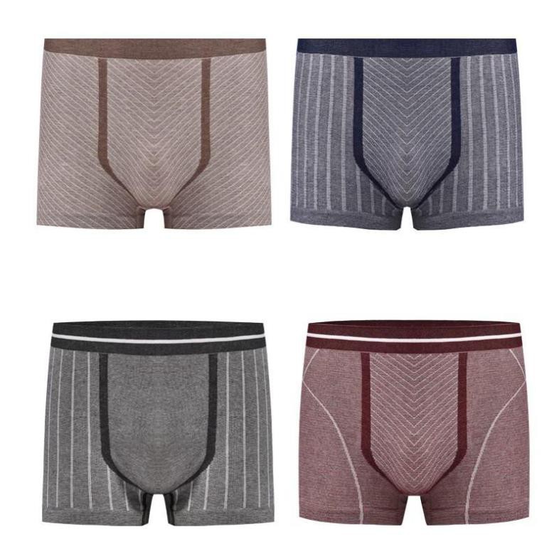 Sịp Đùi Boxer Thông Hơi Cao Cấp Dành Cho Nam , Quần Lót Boxer Nam dệt kim bamboo kháng khuẩn chống mùi