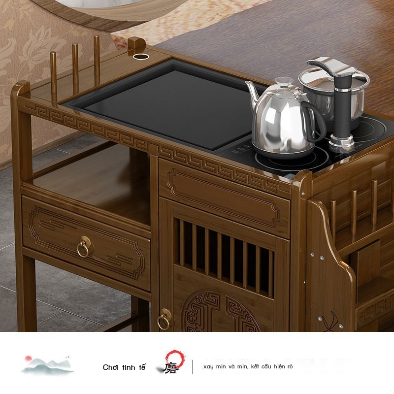 Bàn cà phê có thể bỏ  Tre và gỗ