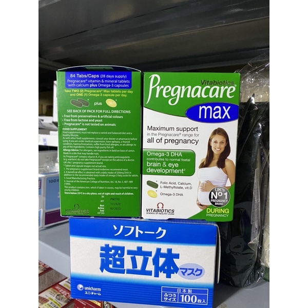 Vitamin bầu Pregnacare Max 84 viên