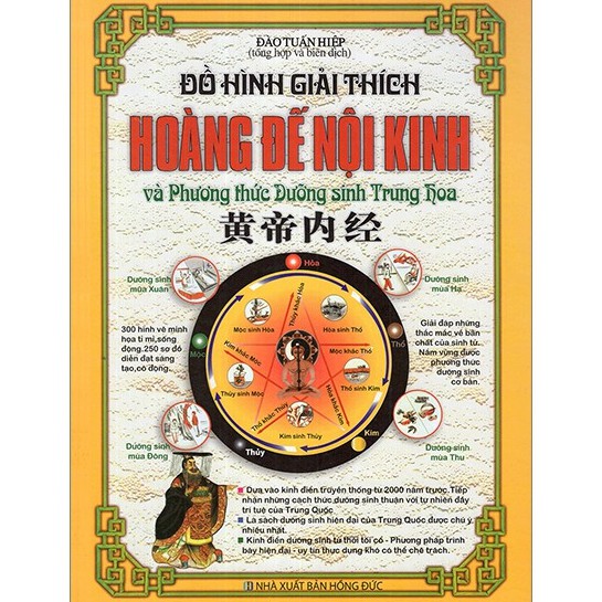 Sách - Đồ Hình Giải Thích - Hoàng Đế Nội Kinh Và Phương Thức Dưỡng Sinh Trung Hoa - nguyetlinhbook