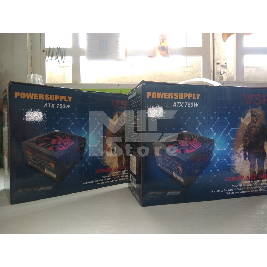 Nguồn máy tính văn phòng VSP ATX 750W