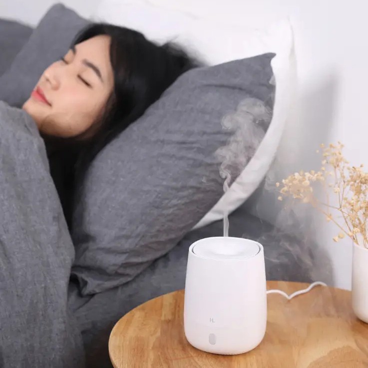 Xiaomi Youpin Happy Life Máy Xông Tinh Dầu 120ml Tạo Ẩm Ban Đêm Khuếch Tán Hương Thơm