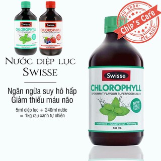 Nước Diệp Lục Swisse Chlorophyll