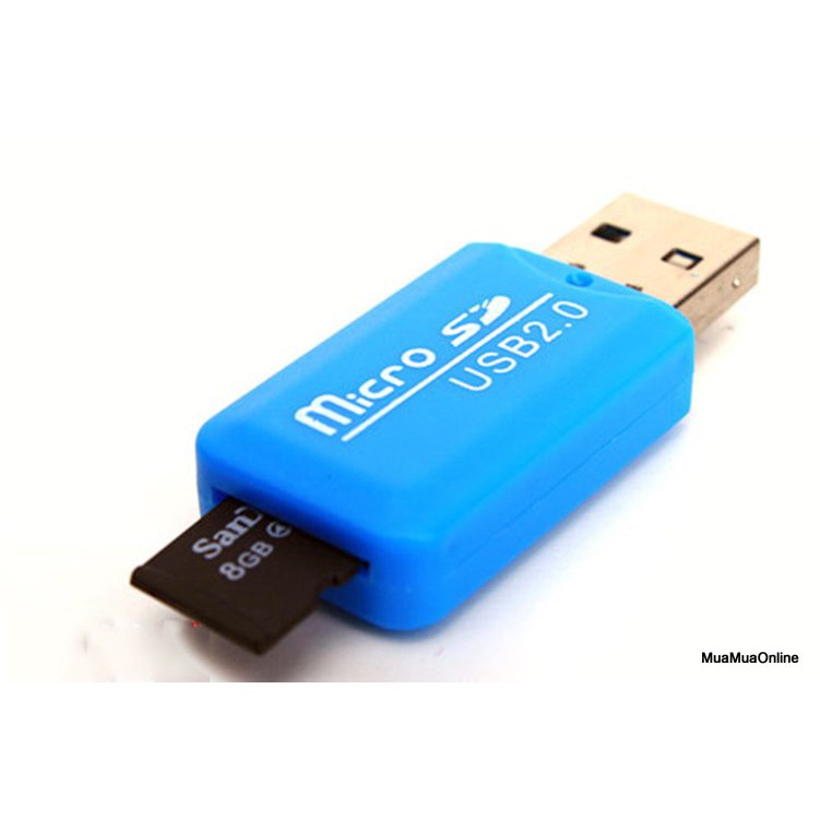 Đầu Đọc Thẻ Nhớ Micro Sd Nhựa Cao Cấp