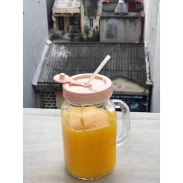 Ly thủy tinh nắp nhựa có tay cầm Lock&Lock Glass Jar dung tích 630ml LLG002 | BigBuy360 - bigbuy360.vn