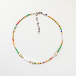 Vòng Cổ Choker Hạt Cườm Handmade Phối Nhiều Màu Cocktails No.2