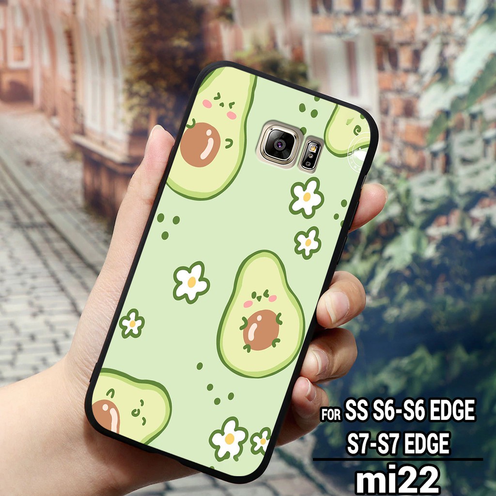 [HÀNG MỚI] Ốp lưng SAMSUNG GALAXY Note 4 - Note 5 - S6 - S6 EDGE - S7 - S7 EDGE in hình hoa quả xinh xinh