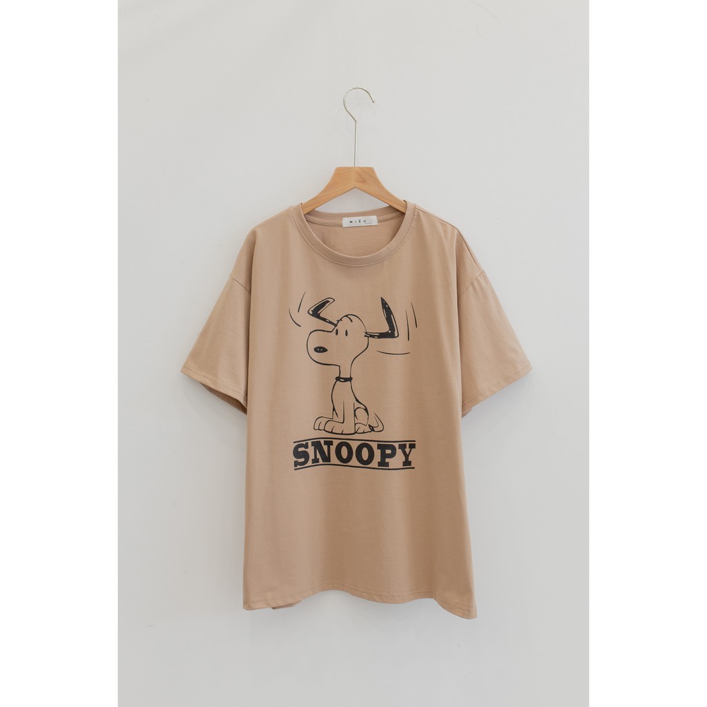[ Miều ] Áo thun in hình Snoopy Dog