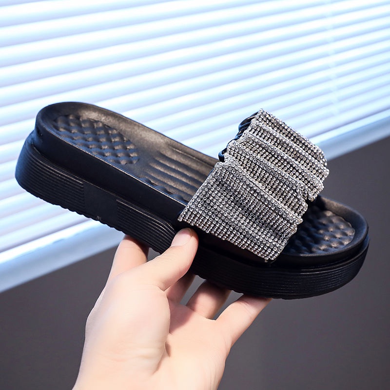 Giày Sandal Phẳng Chống Trượt Kiểu Mới Thời Trang Cho Nữ 2022
