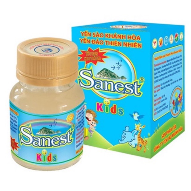 NƯỚC YẾN SÀO SANVINEST FOR KIDS DÀNH CHO TRẺ EM 62ML/ NƯỚC YẾN TRẺ EM khánh hòa
