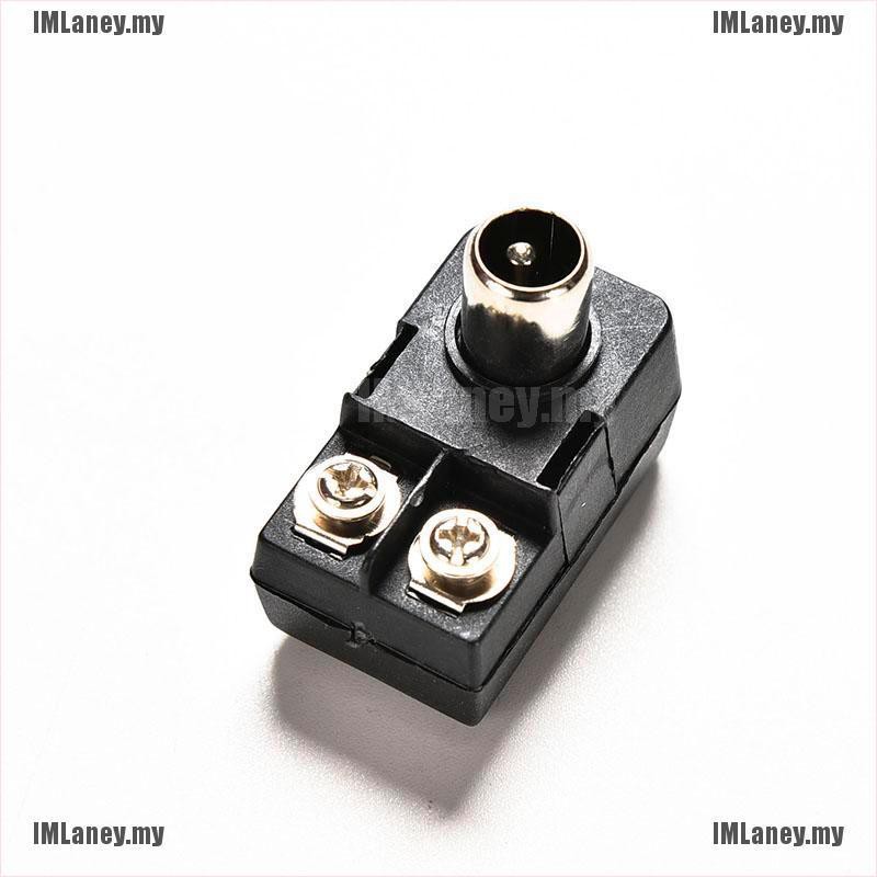 Đầu nối chuyển đổi anten Balun 75 300ohm IEC TV PAL chuyên dụng