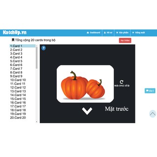 Flashcard tiếng Anh cho bé KatchUp - Màu sắc
