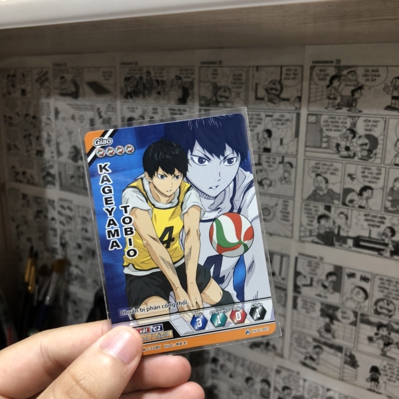 Pass card game Haikyuu