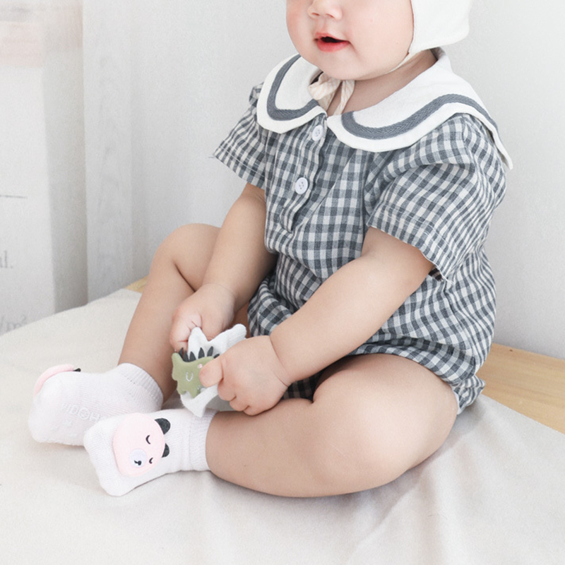 Vớ Chống Trượt JP2 Thiết Kế Động Vật Hoạt Hình Cho Bé