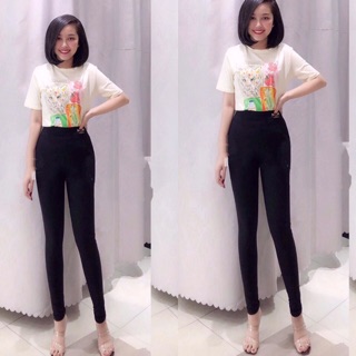 Quần legging hộp cao cấp