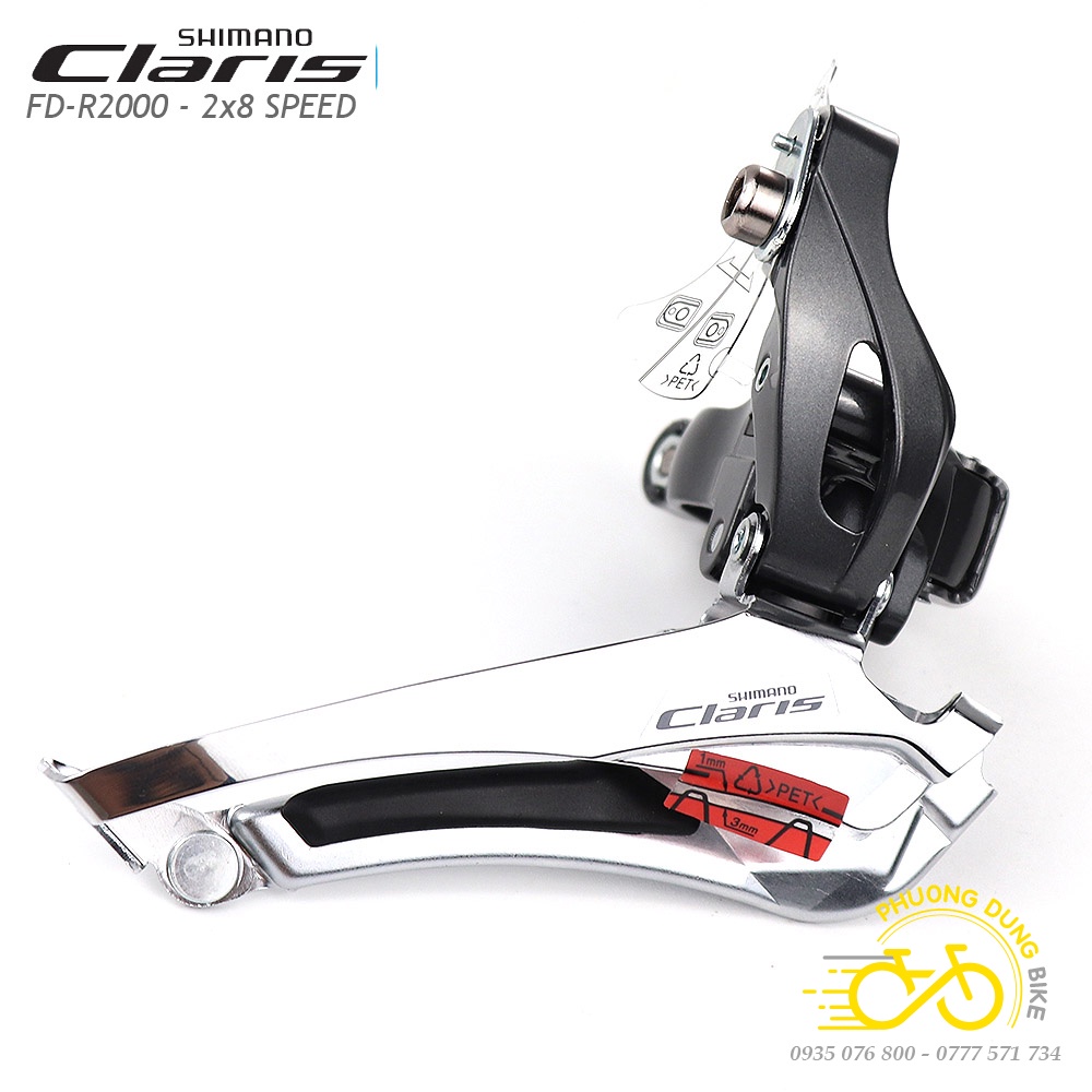 Sang đĩa  xe đạp SHIMANO CLARIS FD R2000 - Hàng chính Hãng