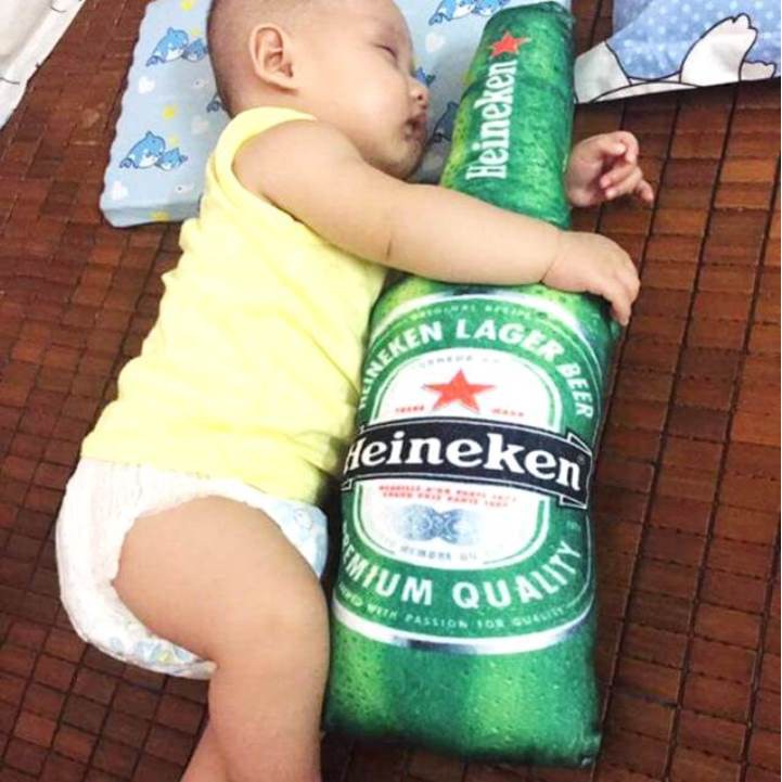 GỐI ÔM HÌNH CHAI BIA