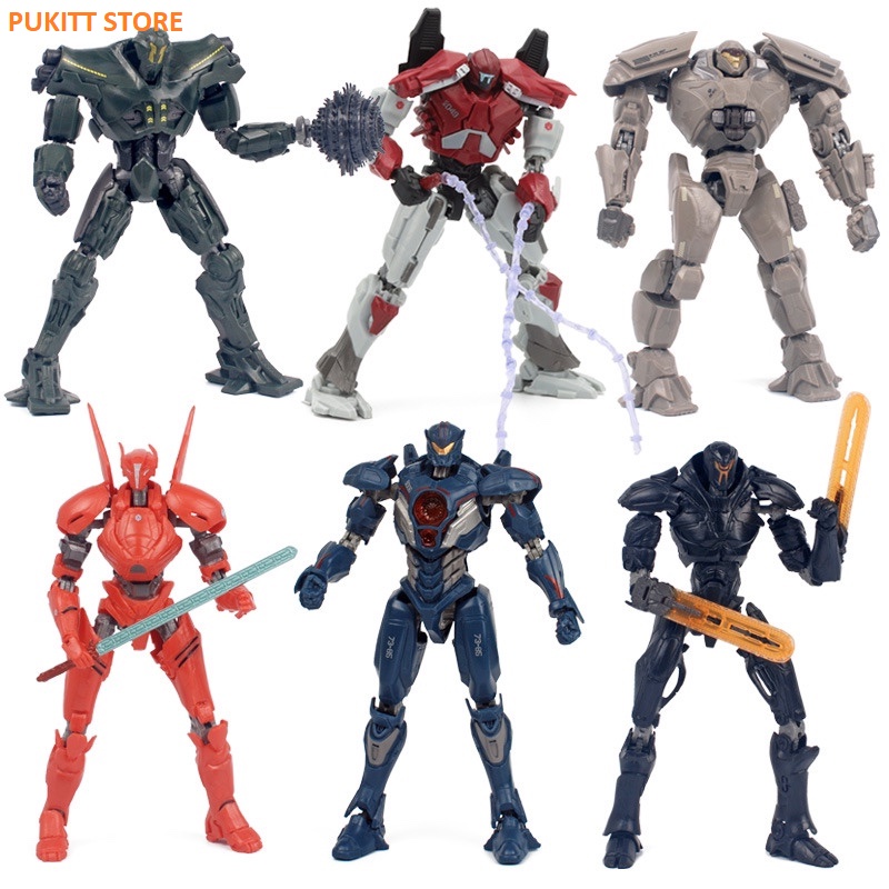 Mô hình khớp Robot và Quái vật Kaiju Raijin - Mô hình Pacific Rim 2 NV032