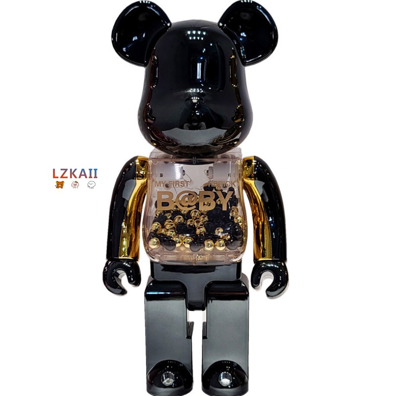 Mô hình nhân vật Bearbrick × Van gogh 400% 28 cm vui nhộn chất lượng cao