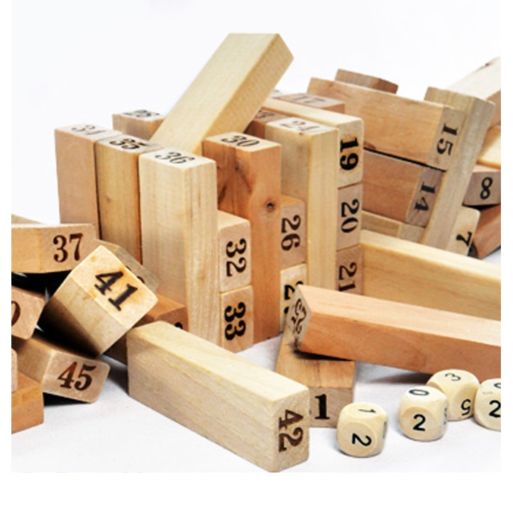 Bộ trò chơi rút gỗ WOOD TOYS (loại lớn) - BX1518