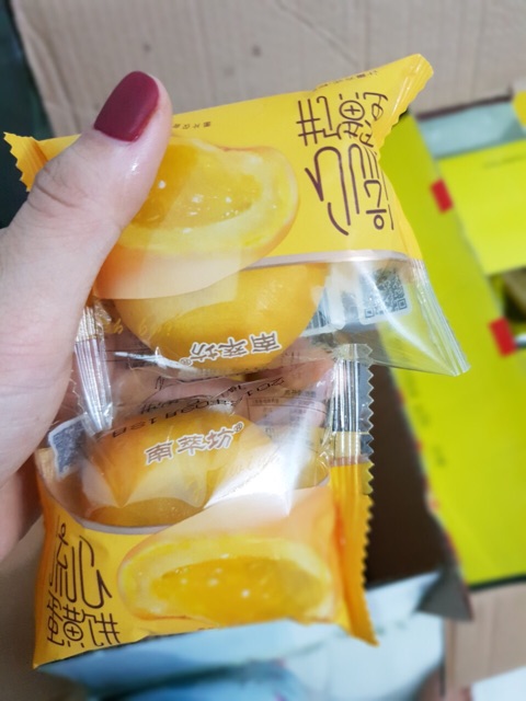 10 Bánh pía đài loan trứng muối kim sa tan chảy