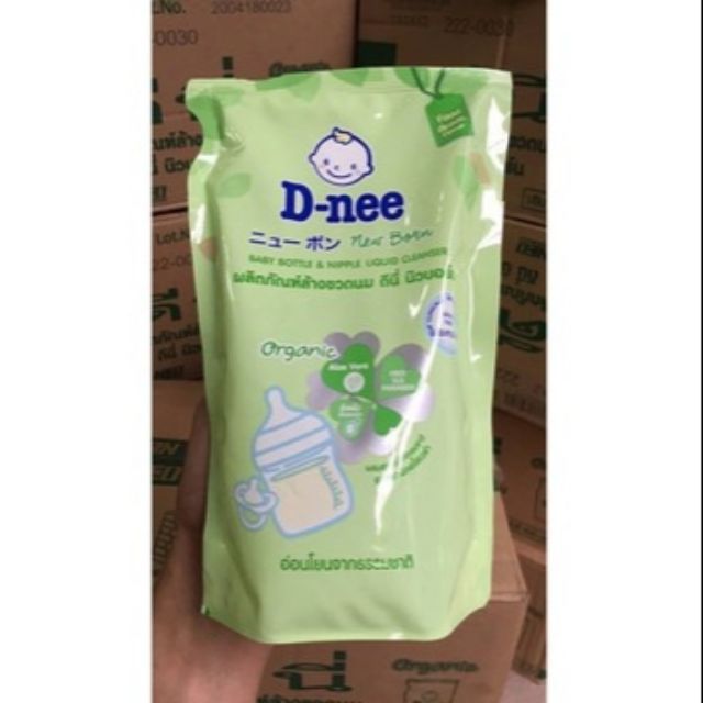 Nước Rửa Bình Sữa Dnee túi 600ml