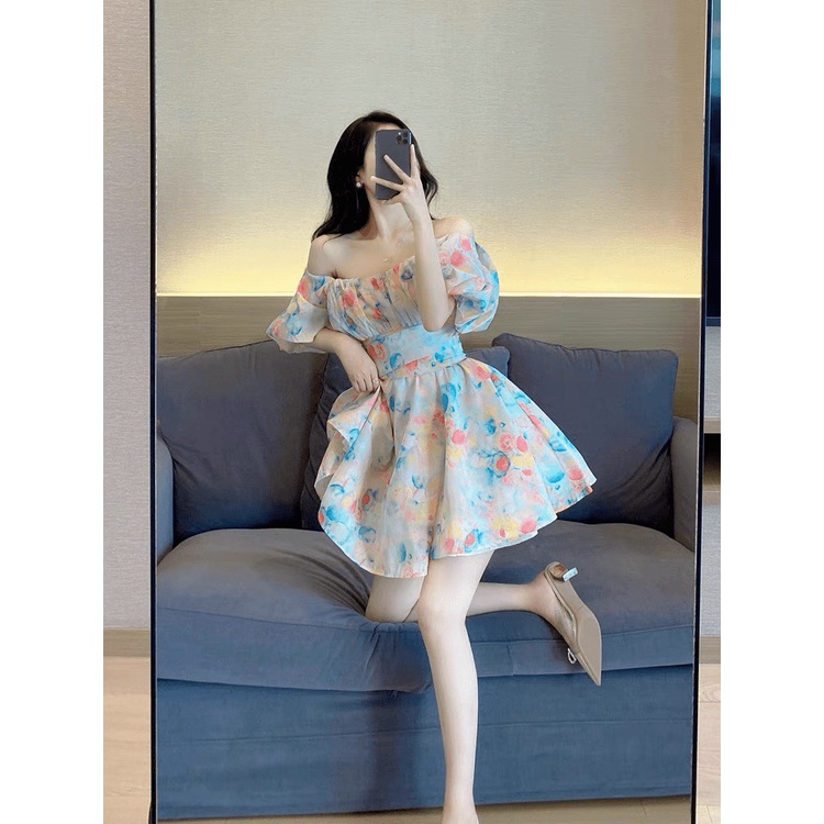 MẪU ĐẦM THỊNH HÀNH -- ĐẦM VOAN KIẾNG TAY BÈO 2 KIỂU MẶC XINH XẮN TRẺ TRUNG UP