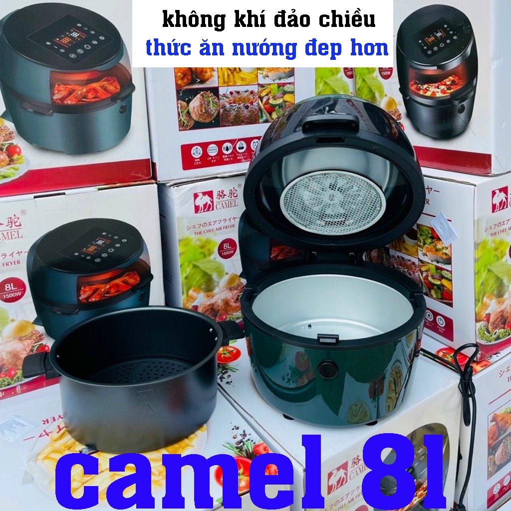 Nồi chiên không dầu Camel 8L