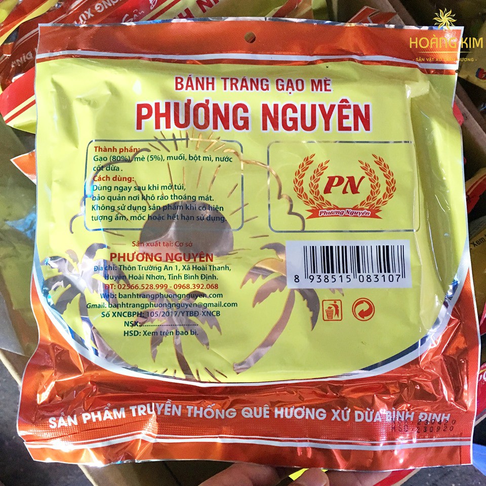 💥  Bánh tráng gạo mè Phương Nguyên 💥  Gói 75g | BigBuy360 - bigbuy360.vn