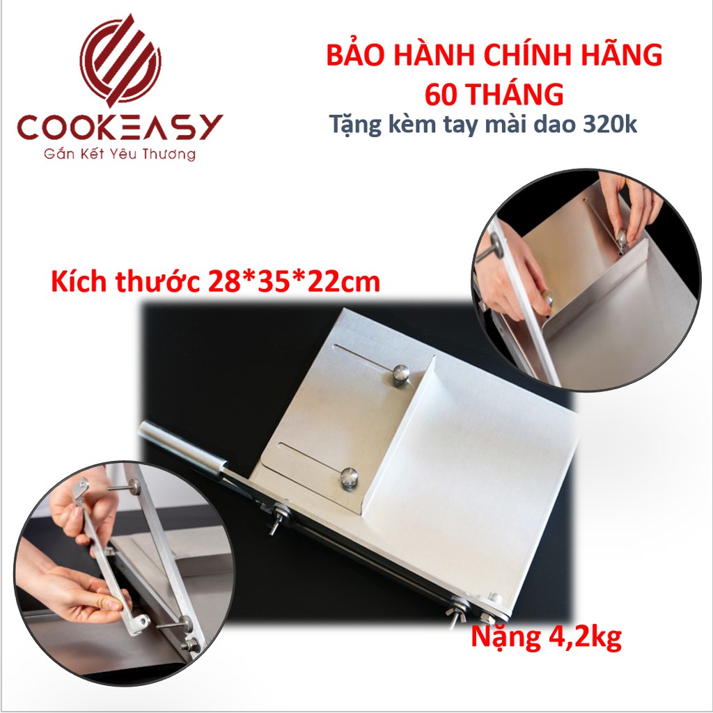 [Chính Hãng Cookeay] Máy Thái Thịt, Chặt thịt gà, Cắt Xương Đa Năng cầm tay đa năng Cookeasy. Bảo Hành 12 Tháng 1 Đổi 1