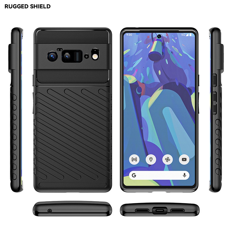 Ốp Điện Thoại Mềm Chống Rơi Cho Google Pixel 4 5 XL 4A 5A 6A 6 Pro