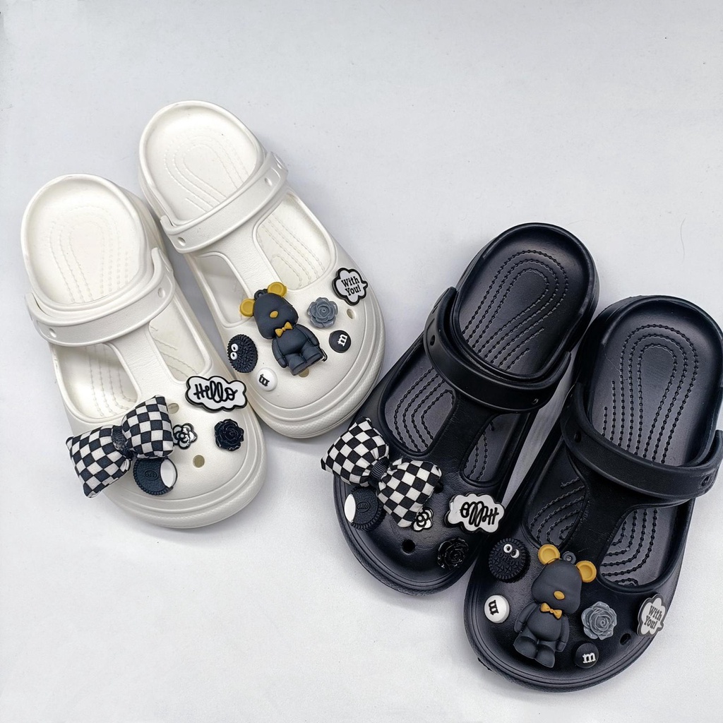 Dép Sandal nữ Tăng Chiều Cao 6cm 🎁 Tặng Kèm 🎁 full bộ stiker MSP : Sục hở 2616