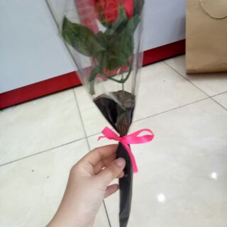 Hoa hồng sáp 1 bông