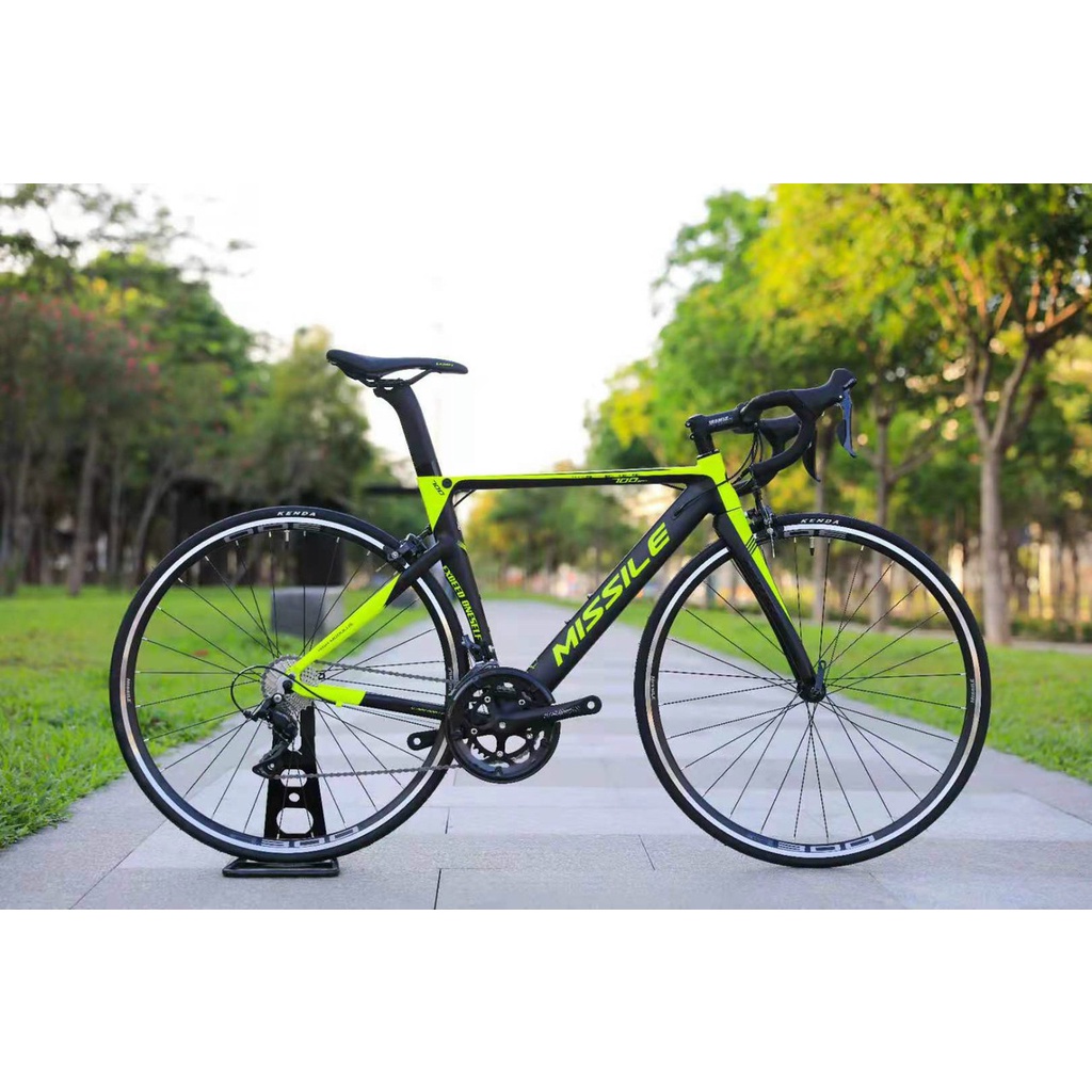 Xe đạp đua MISSILE WIN BREAKER 3000, Bộ đề Shimano SORA 18 speed, Khung nhôm cao cấp, Xe mới bảo hành 1 năm