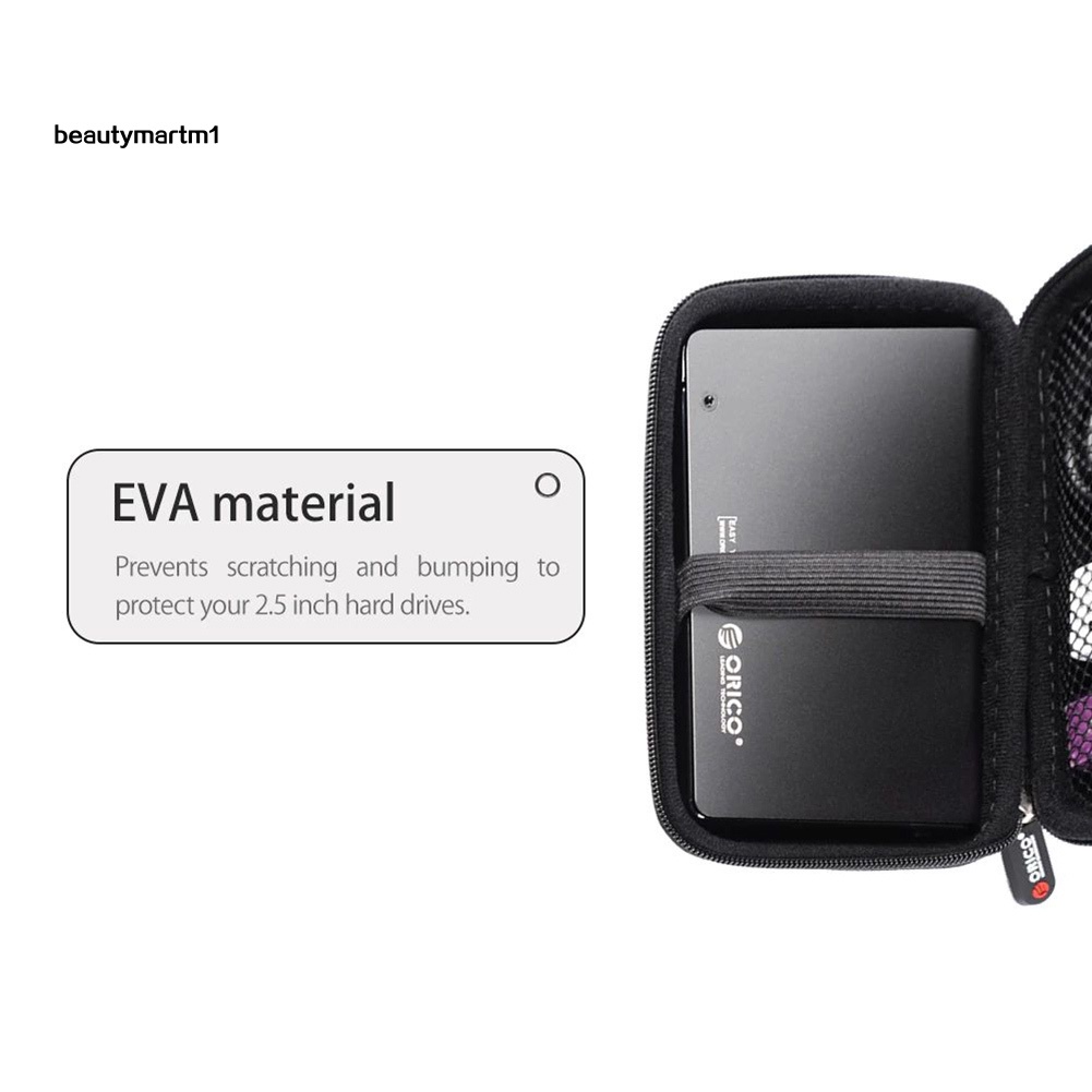 Túi Đựng Ổ Cứng Di Động 2.5inch Sắp Xếp Gọn Gàng Cho Seagate