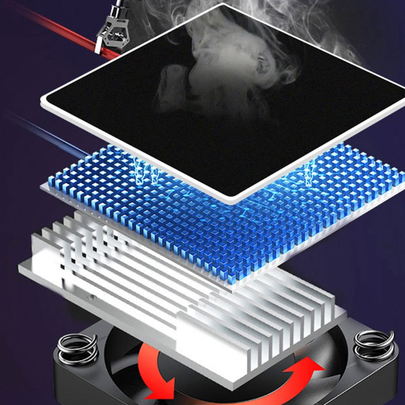 Quạt tản nhiệt 2 trong 1 bằng sứ cho điện thoại từ 4 inch đến 6.5 inches