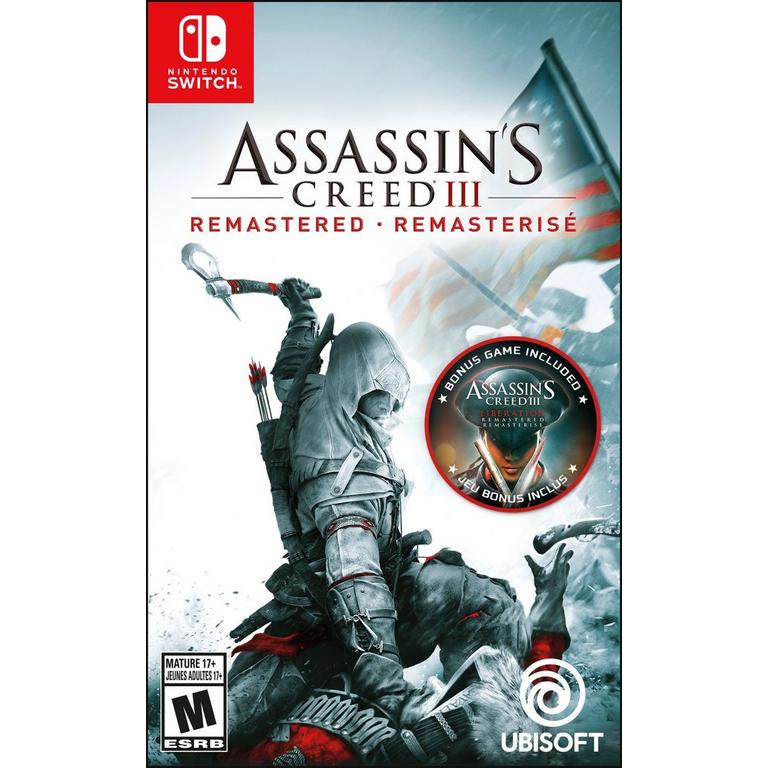 Băng Game Nintendo Switch - Assassin Creed 3 Remaster Nguyên Seal Hệ US thumbnail