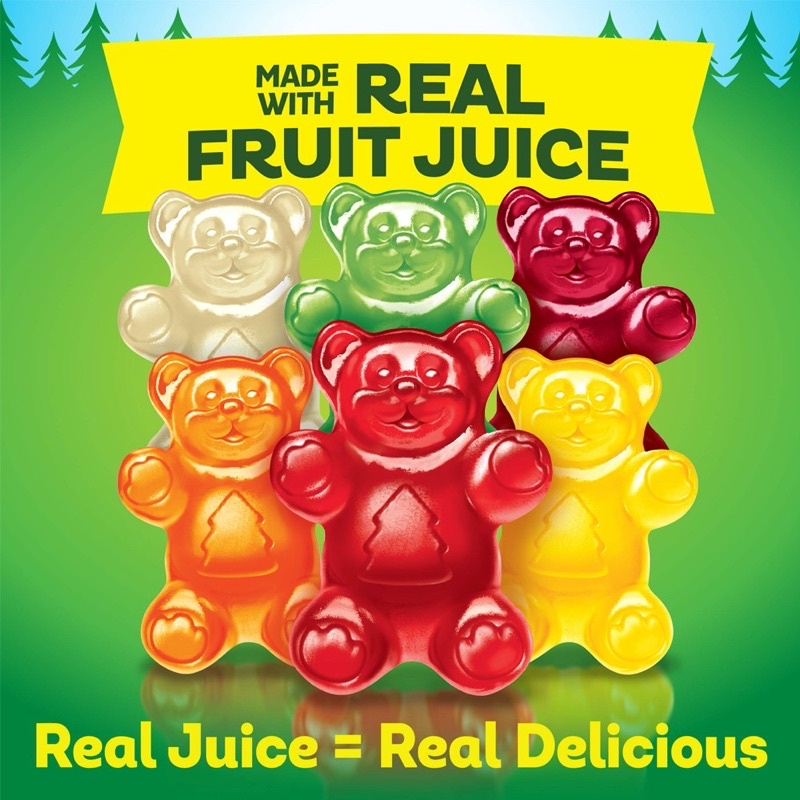 Kẹo dẻo hữu cơ hình gấu Black Forest cho bé ăn dặm