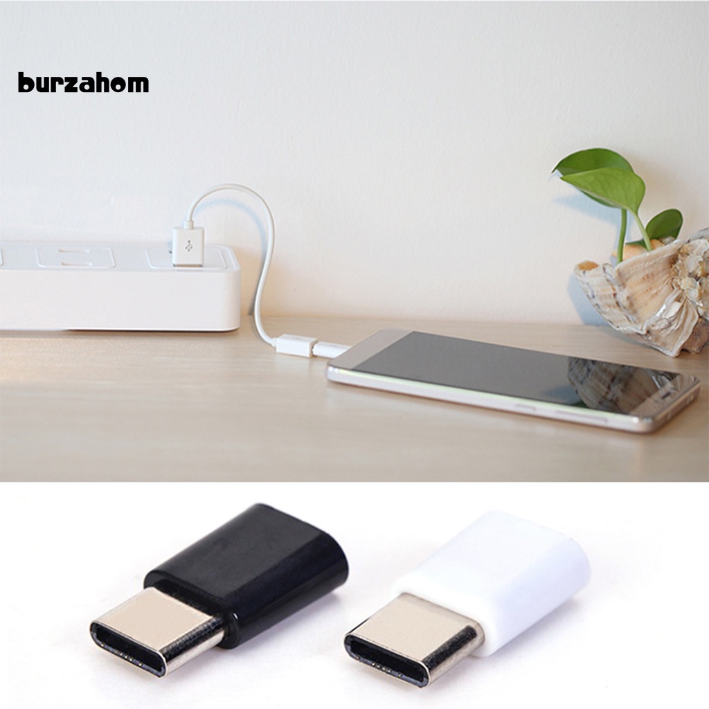 Set 2 Đầu Chuyển Đổi Micro-USB Sang Type-C Chuyên Dụng Cho Điện Thoại Android