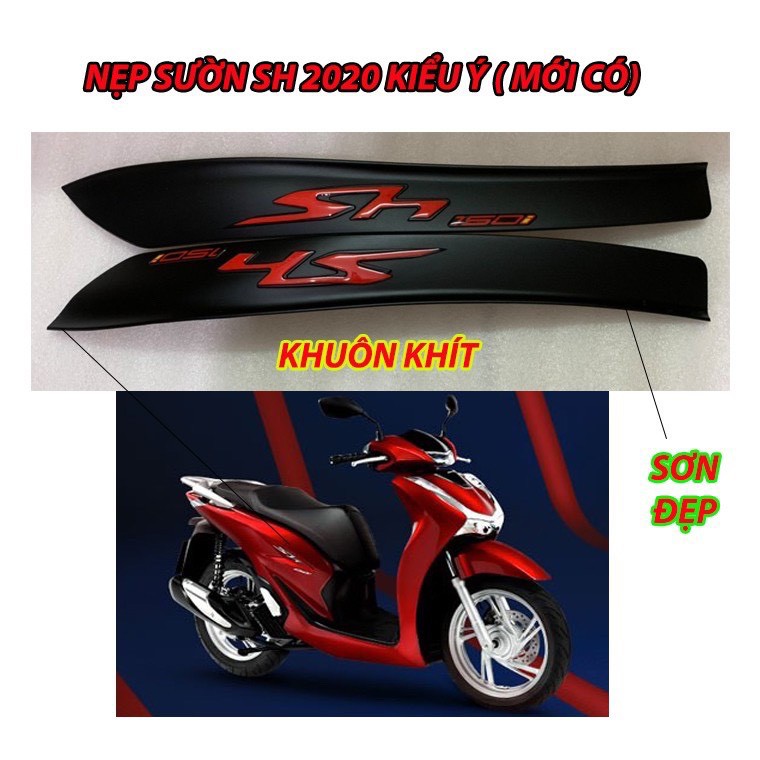 Nẹp Sườn Sh 2020 - 2022  Kiểu Ý  Cực Đẹp &lt; giá 1 đôi&gt;
