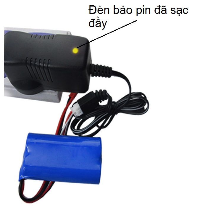Củ sạc pin 2S 7.4V đầu nối XH-3P (3 chân) dùng sạc pin cho xe mô hình điều khiển đồ chơi trẻ em