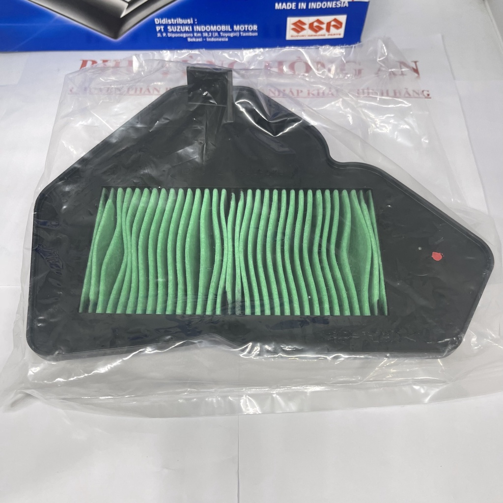 Lọc gió Raider Fi, Satria Fi nhập khẩu chính hãng Suzuki Indonesia - PT HỒNG ÂN