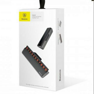 Bảng số điện thoại Baseus LV121 dùng cho xe hơi