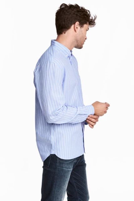 Sơ mi nam H&M hàng order chính hãng